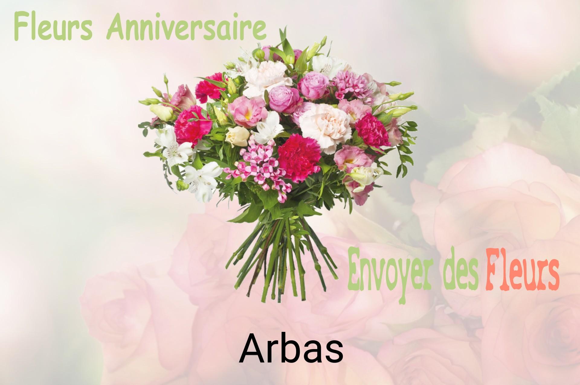 Bouquet de fleurs d’anniversaire livré à Arbas